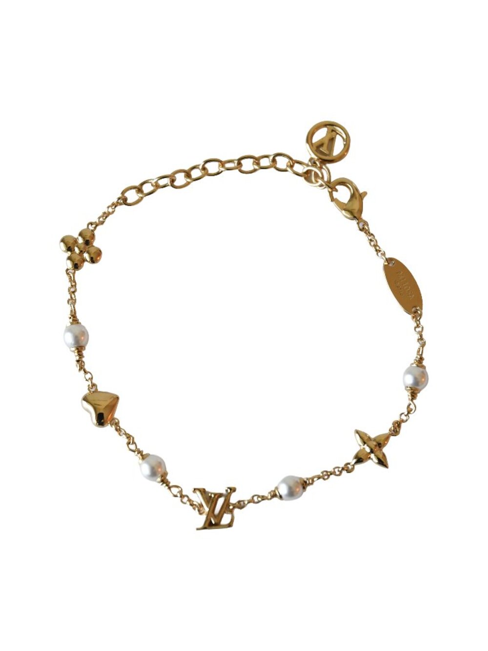 Louis Vuitton LV Heart Bracelet Gold